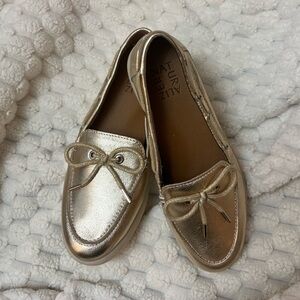 Naturalizer Gold Loafers